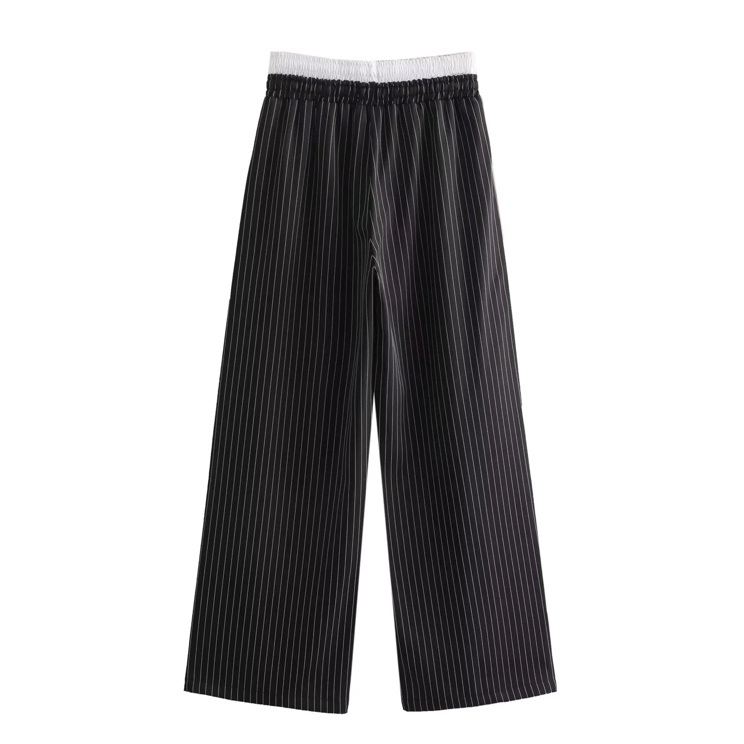 Weite Nadelstreifenhosee Lilly