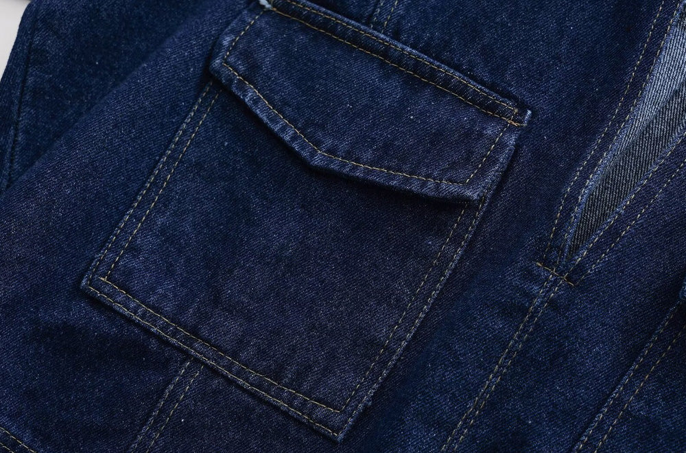 Zweiteiliger Vintage-Denim-Anzug Bonny