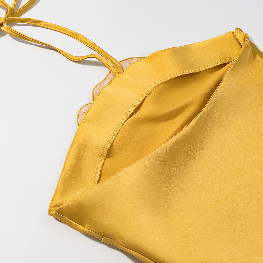 Neckholder-Kleid Pearl