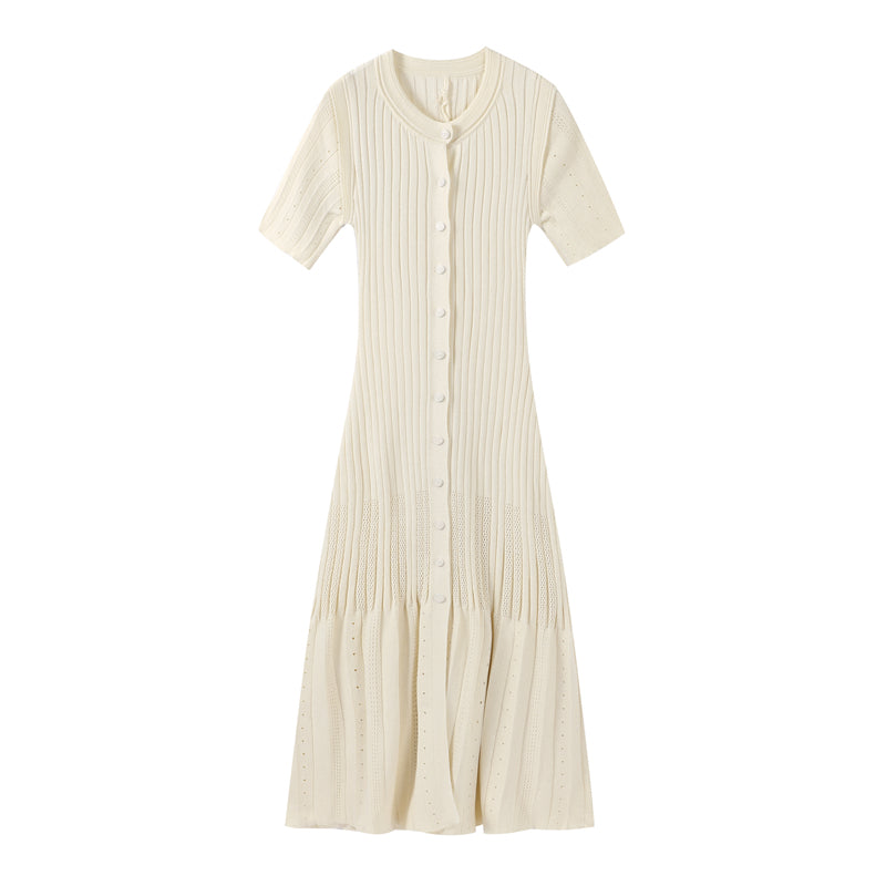 Slim-Fit-Kleid aus Strick Hailey