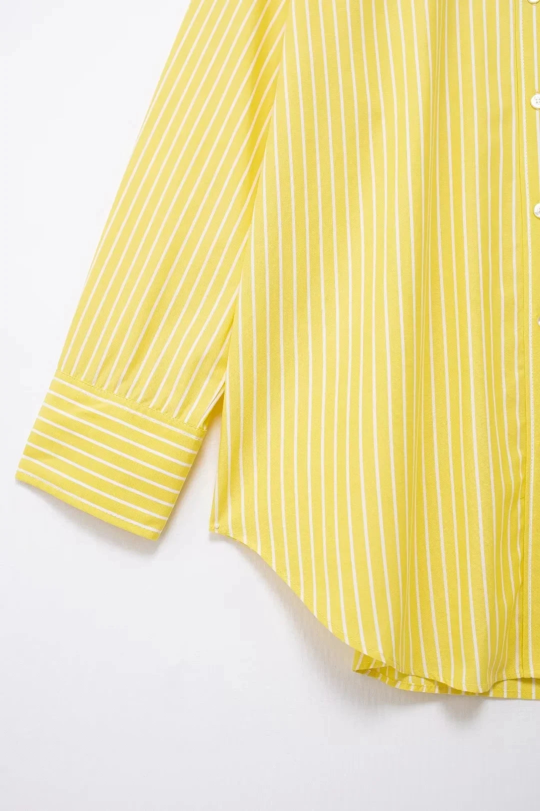 Gestreiftes Pyjama-Set Sunny