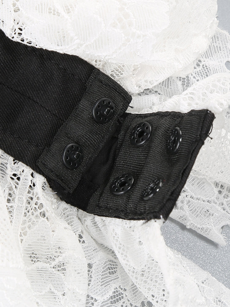 Jumpsuit mit Spitze Burlesque