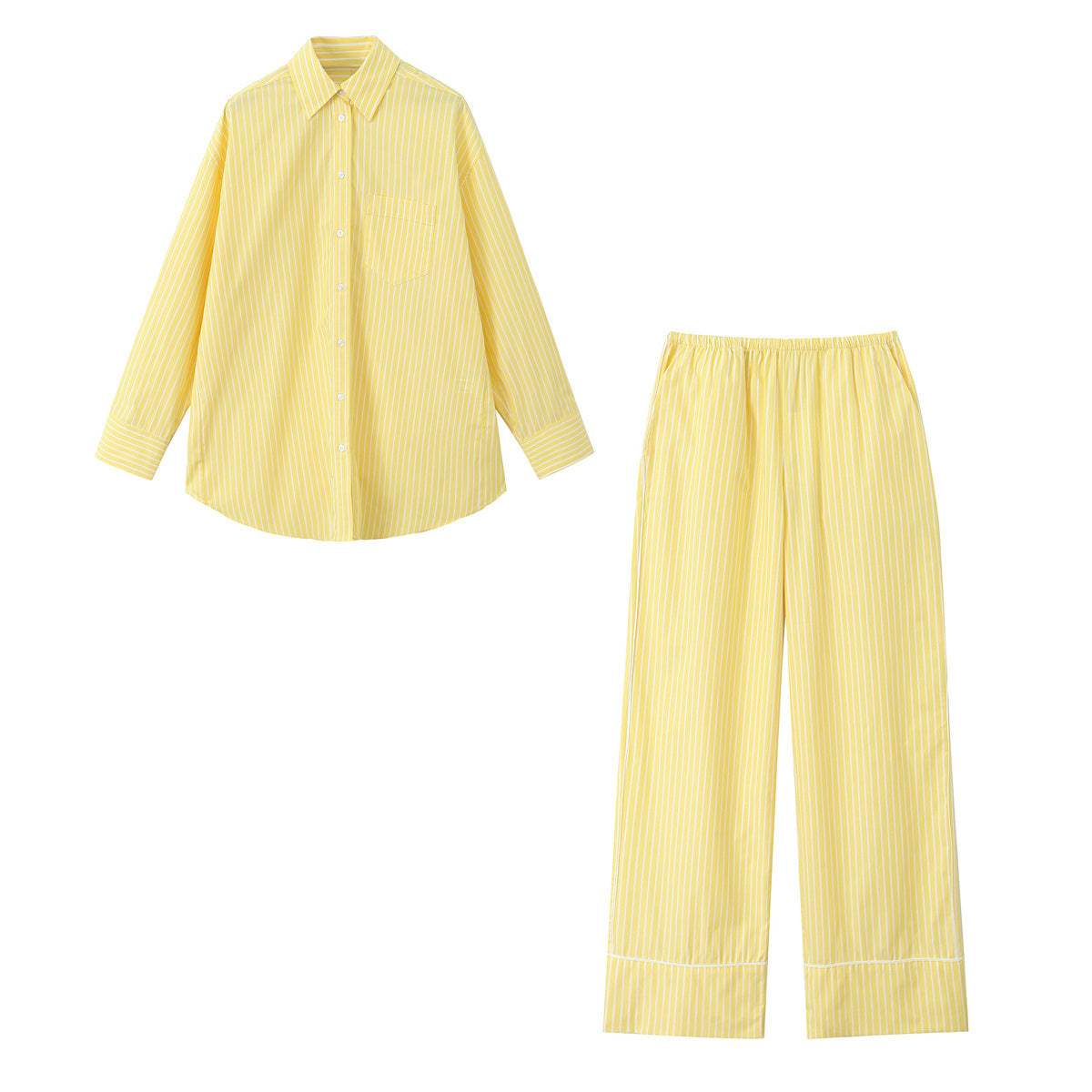 Gestreiftes Pyjama-Set Sunny
