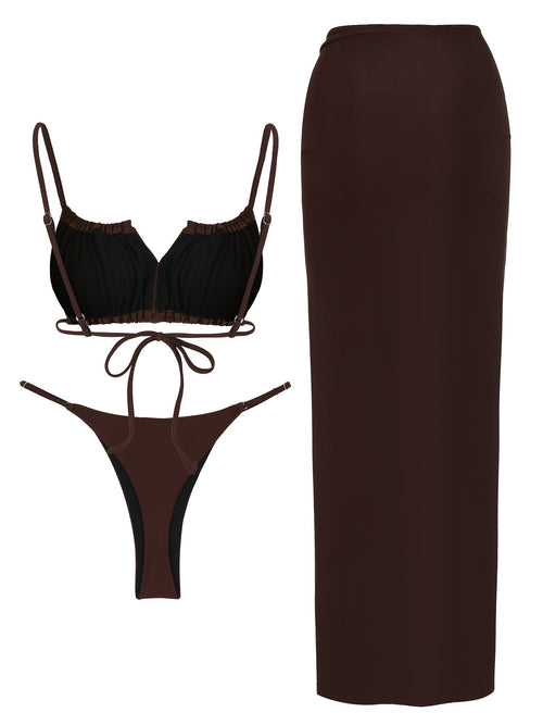 3-teiliges Bikini-Set Hazel | Bademode | JUQQA