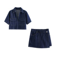 Denim-Set Devon | Jeans Zweiteiler Blau | JUQQA