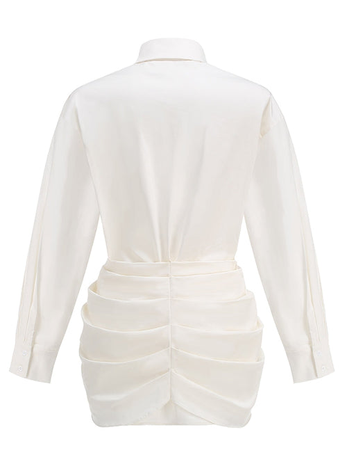 Blusenkleid Dakota mit 3D-Blumen | Damen | JUQQA