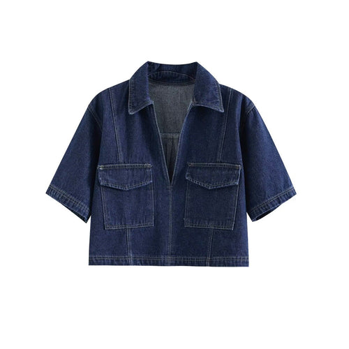 Denim-Set Devon | Jeans Zweiteiler Blau | JUQQA