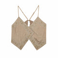 Zweiteiliges Set Caramel | Bestickt | JUQQA