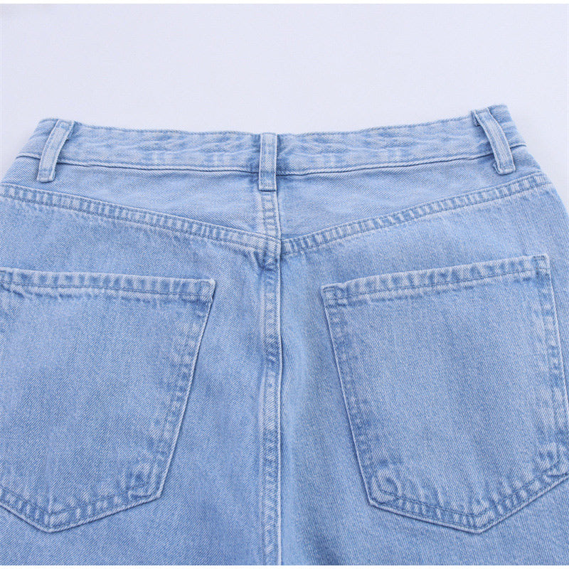 Patchwork Jeans-Set Baby