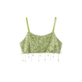 Pailletten Zweiteiler Lemon | Glitzer-Set | JUQQA