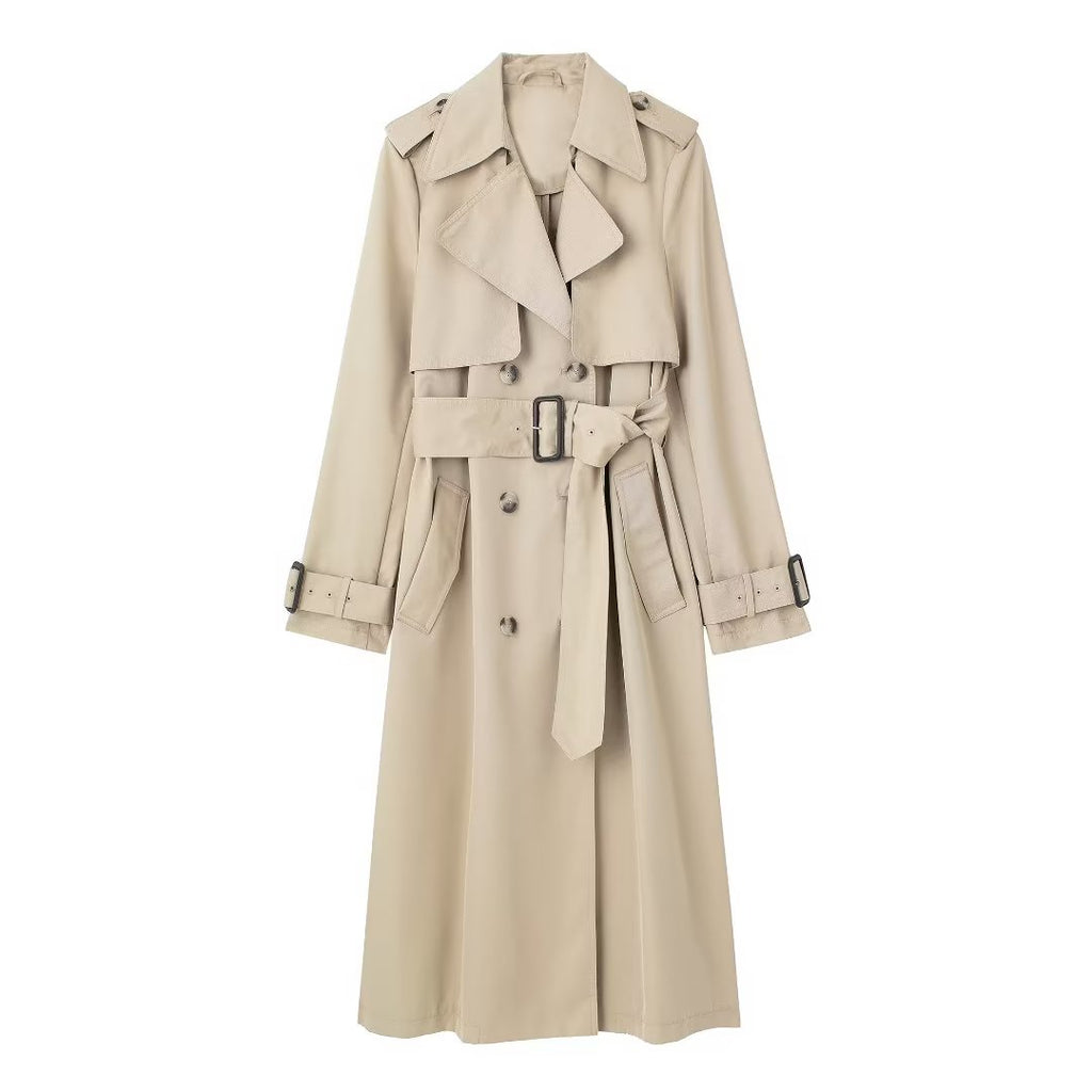 Trenchcoat mit Revers und Gürtel Charles