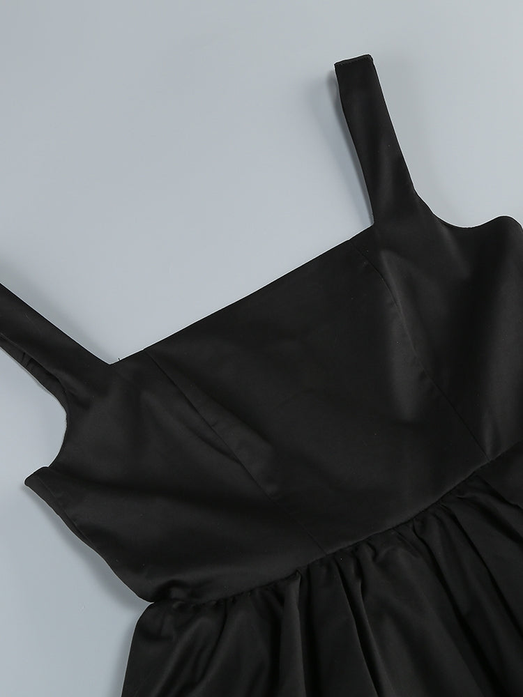 Schwarzes Mini-Kleid Cinderella