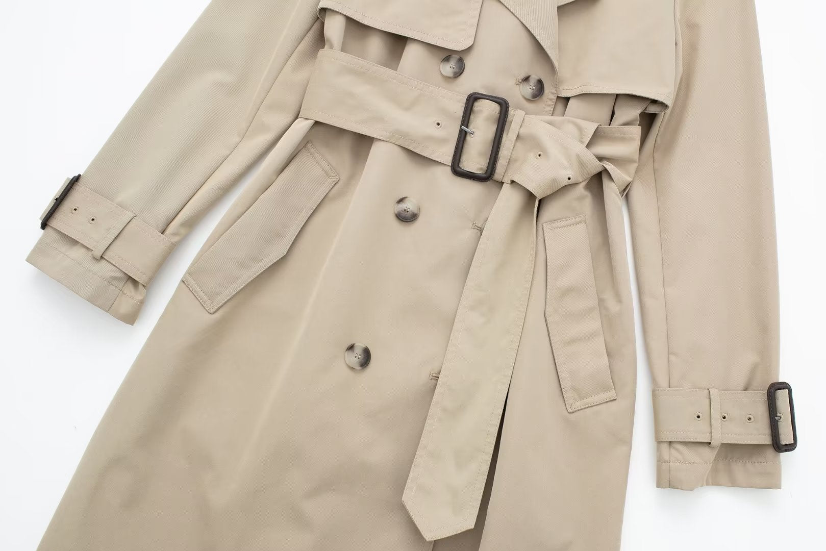 Trenchcoat mit Revers und Gürtel Charles