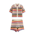 Kurzärmeliges Set Abba | Buntes Fashion Set | JUQQA