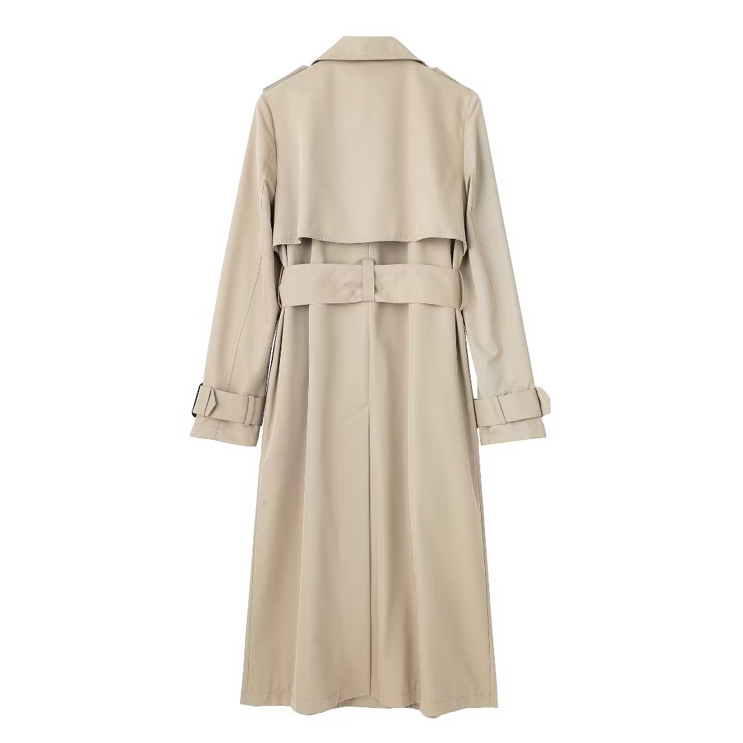 Trenchcoat mit Revers und Gürtel Charles
