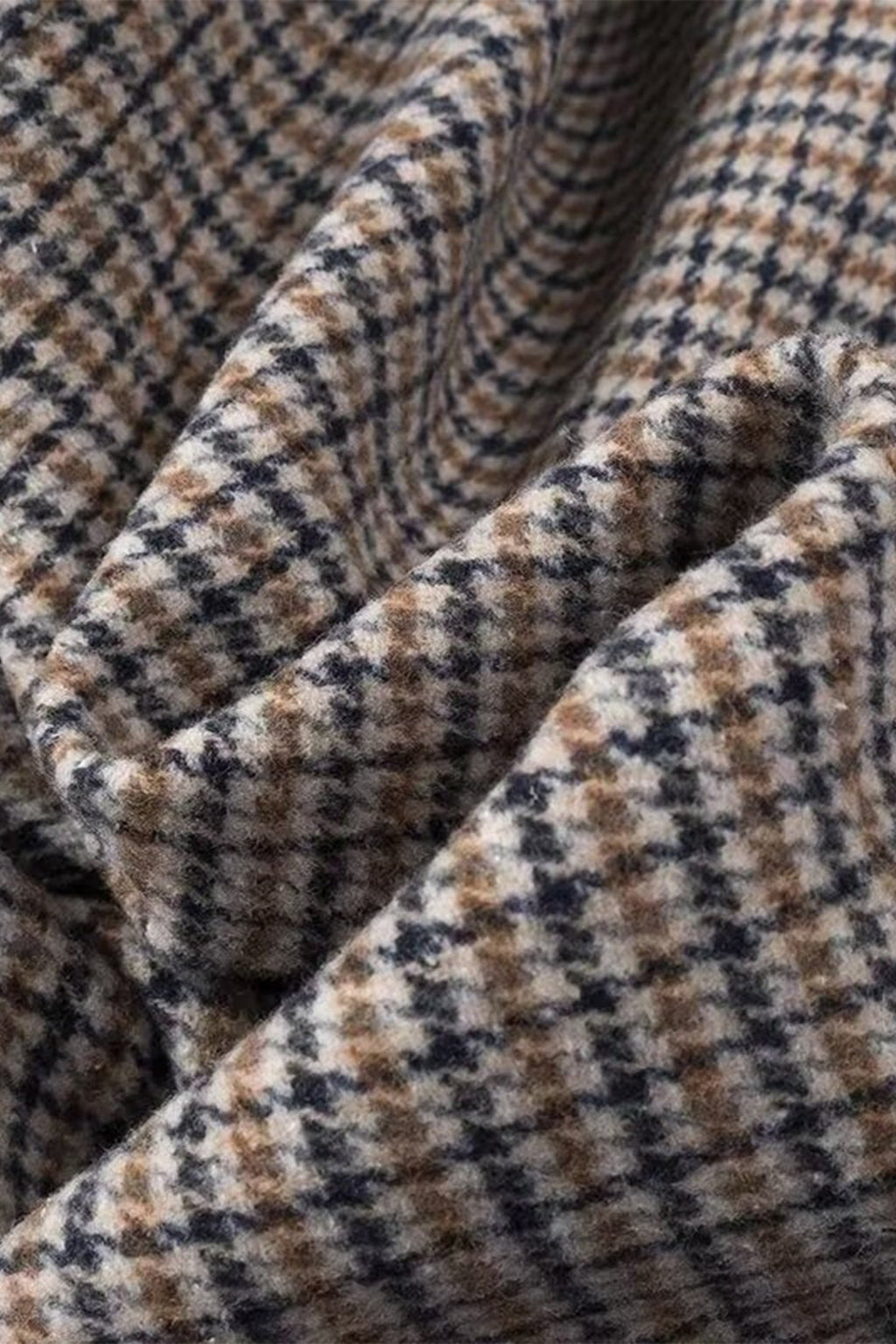 Karierter Wollmantel Harry