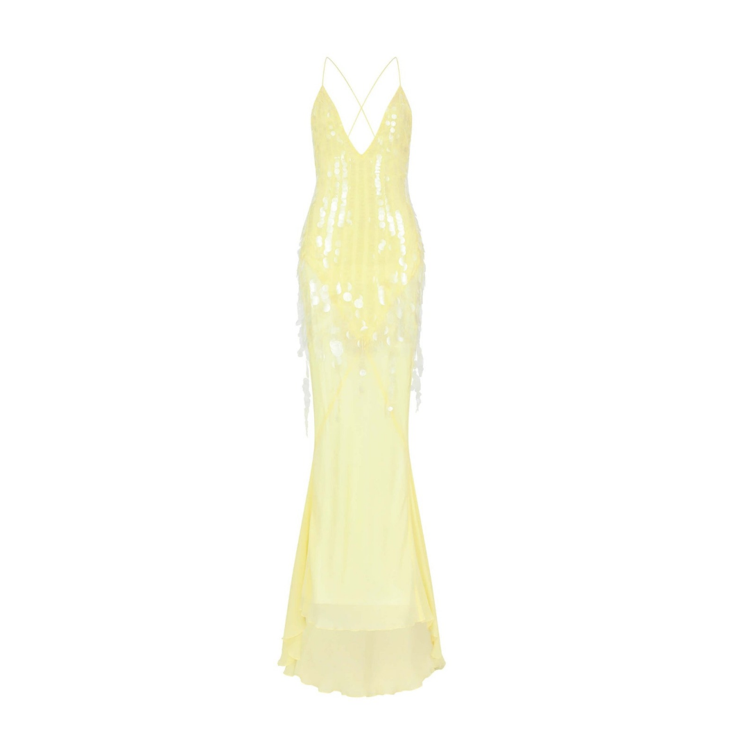 Abendkleid mit Pailletten Showstar