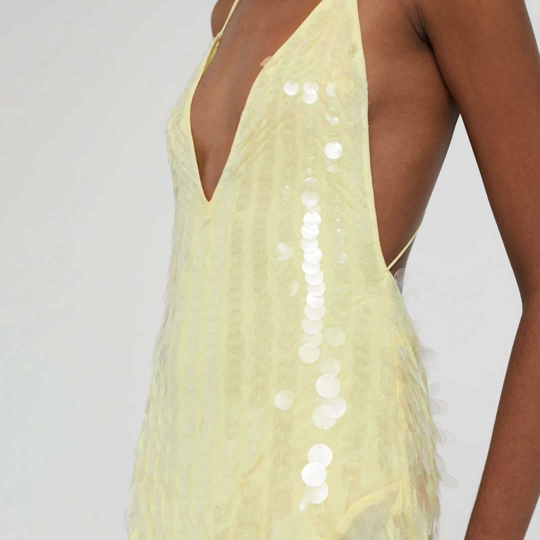 Abendkleid mit Pailletten Showstar