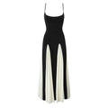 Kleid Samantha | Schwarz/Weiß Damenkleid | JUQQA