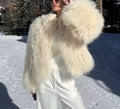 Yeezy Fur Jacket | Kunstfell Jacke Damen | JUQQA