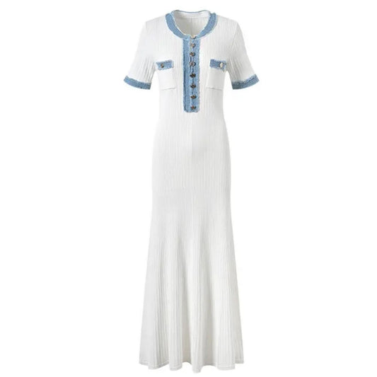 Langes Strickkleid Chanel