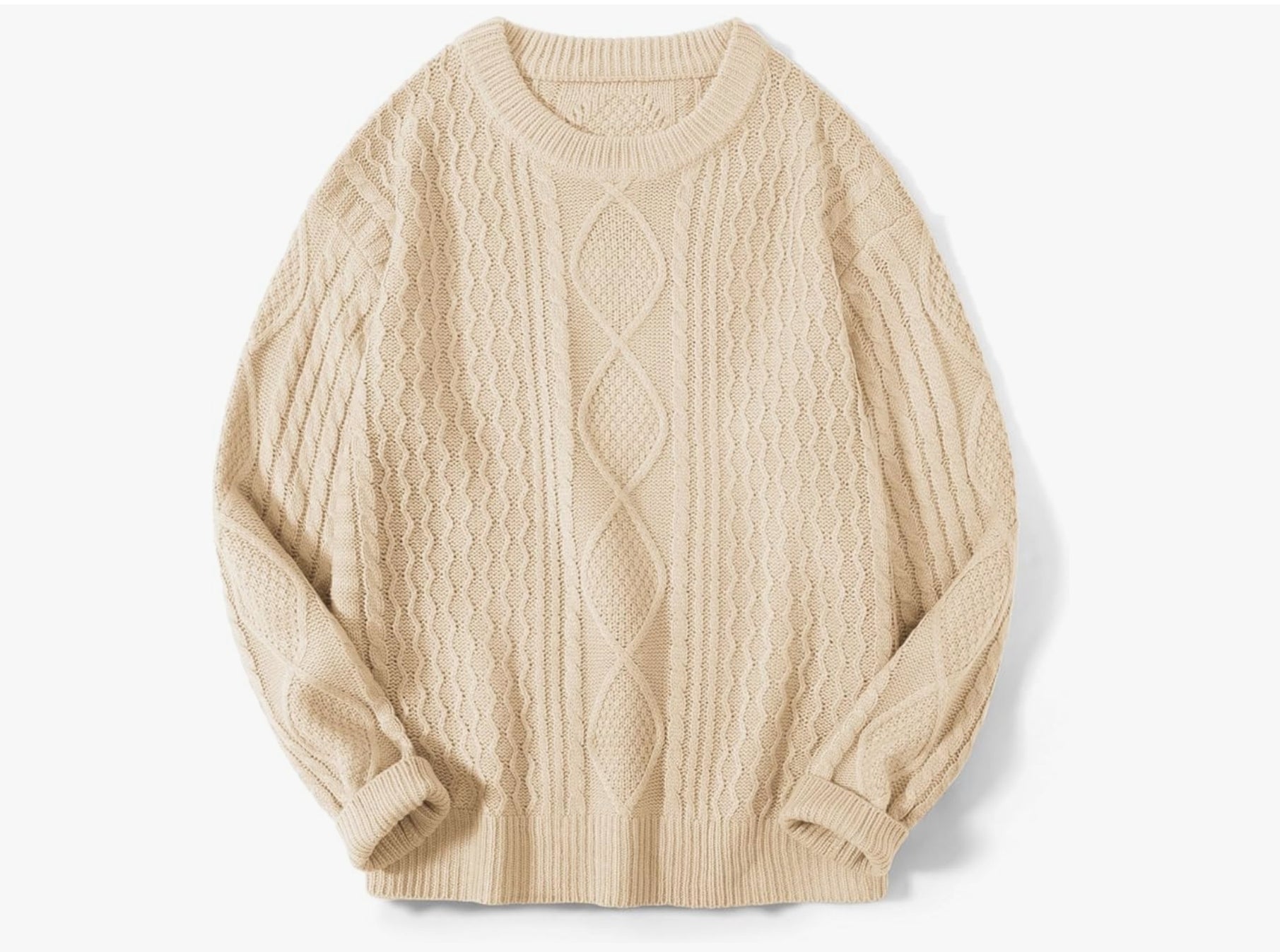 Unisex-Pullover Karo